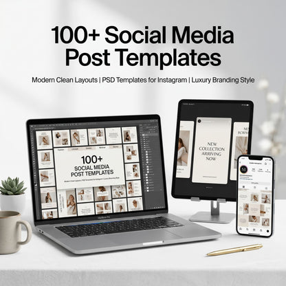 (PSD) – 100+ Instagram & Ad DSocial Media Post Template Bundleesigns for Business Growth