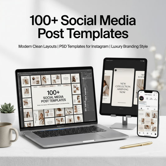 (PSD) – 100+ Instagram & Ad DSocial Media Post Template Bundleesigns for Business Growth