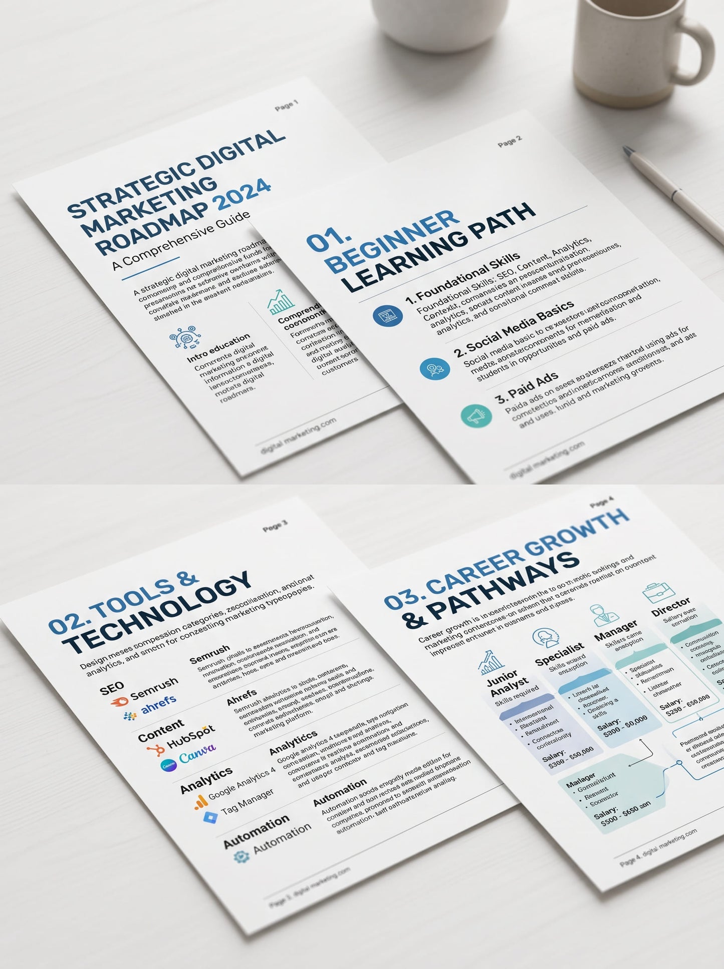 Digital Marketing Roadmap: From Learning to Earning