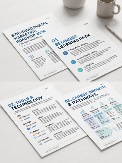 Digital Marketing Roadmap: From Learning to Earning
